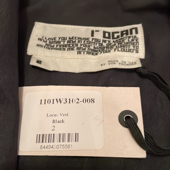 Avante Garde vest, size 2, Rogan, New With Tags, 100% silk - Picture 4 of 4